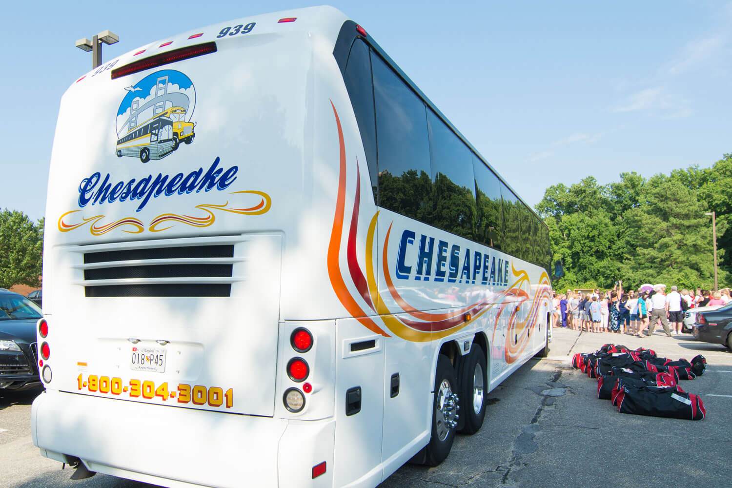 charter a bus chesapeake